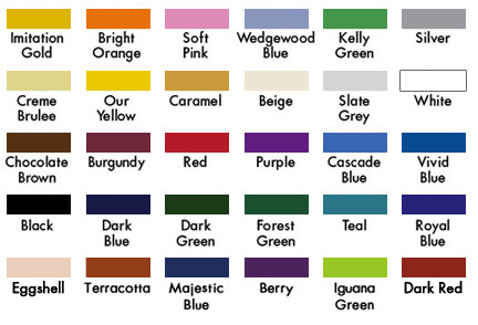 Magnetic Menu Boards Custom Colors